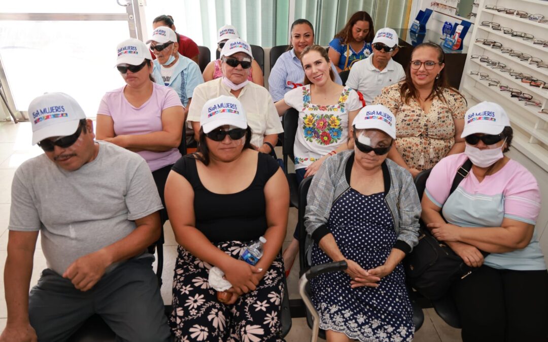 Atenea Gómez promueve la salud de las familias isleñas con la realización de la primera jornada de cirugías oculares