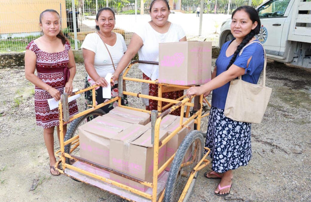 El Gobierno Municipal de Isla Mujeres impulsa el bienestar y la justicia social con el programa “Isleña de Corazón” en Francisco May y Zona Agrícola