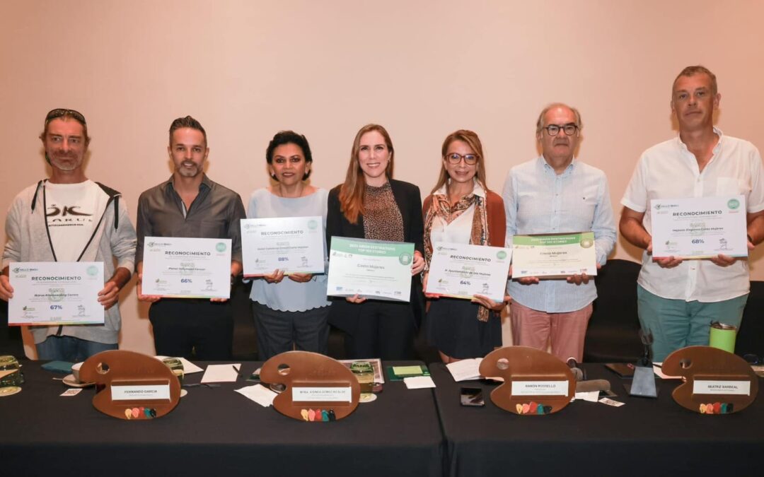 Costa Mujeres es galardonada en el Top 100 de los ‘Green Destinations’ gracias al compromiso sostenible