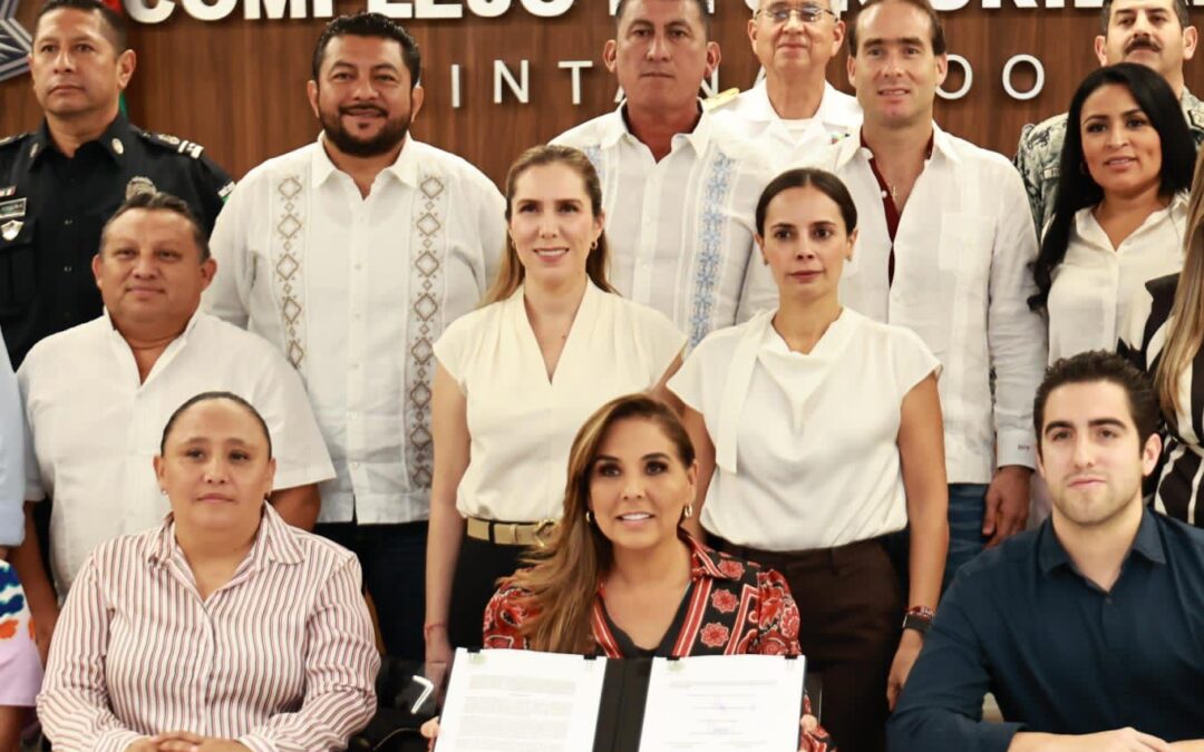 Atenea Gómez refrenda compromiso de sumarse al nuevo modelo de seguridad ciudadana que impulsa la Gobernadora Mara Lezama