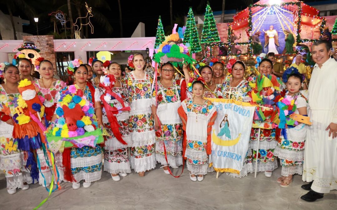 Celebran colorida y alegre Vaquería en Isla Mujeres Pueblo Mágico