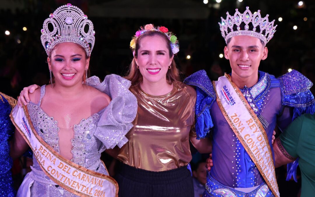 Cierra con éxito el Carnaval “Fantasía Tropical 2024” en la Zona Continental de Isla Mujeres