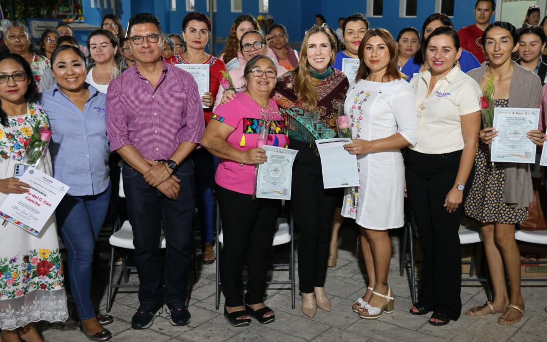 Gobierno de Isla Mujeres impulsa el empoderamiento de las mujeres a través de cursos de capacitación