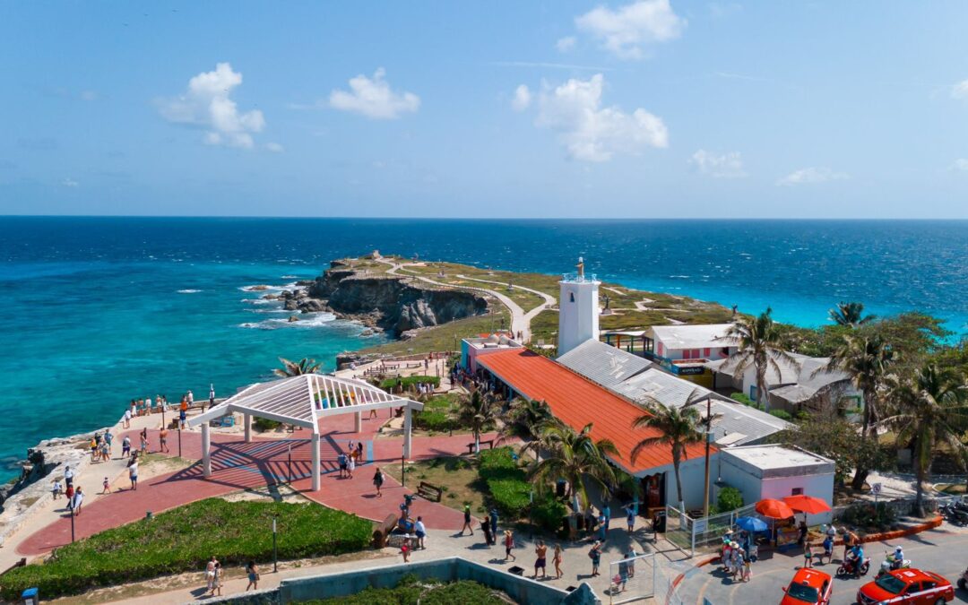 Parque escultórico de Punta Sur, uno de los grandes atractivos de Isla Mujeres