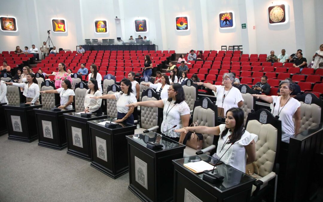 Se instala el Cuarto Parlamento de Mujeres de Quintana Roo.