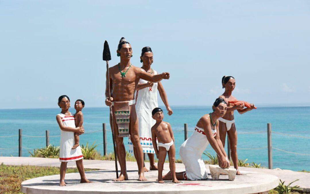 Parque escultórico de Punta Sur, uno de los grandes atractivos de Isla Mujeres