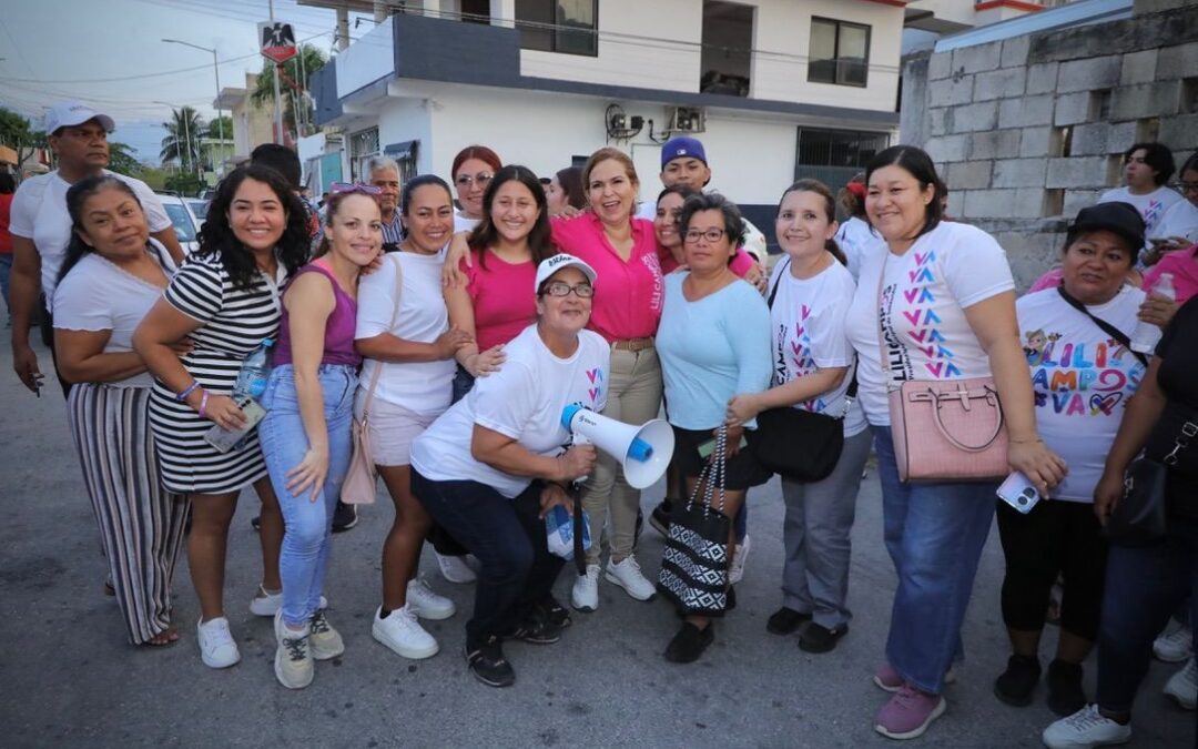Continuaremos con la limpieza de los microtiraderos en Solidaridad en la renovación: Lili Campos.