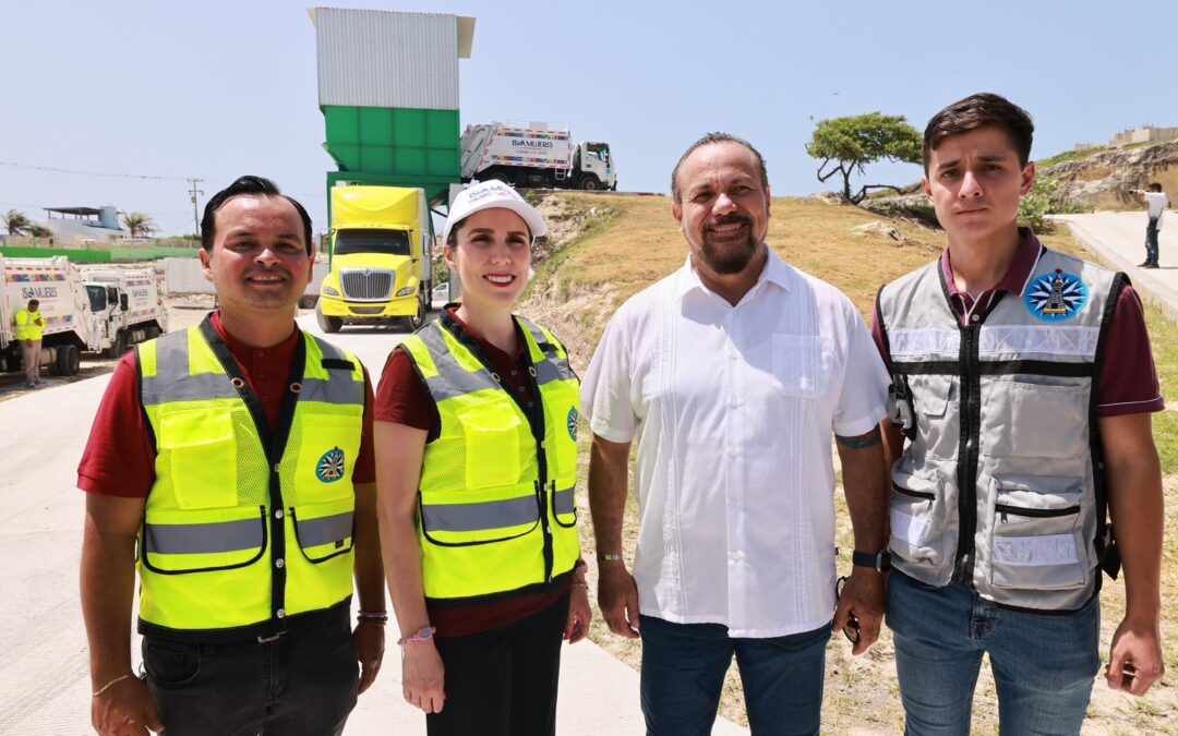 Atenea Gómez Ricalde transforma y moderniza la Estación de Transferencia de Isla Mujeres