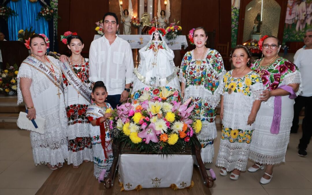 Celebran tradicional Vaquería en el Pueblo Mágico de Isla Mujeres