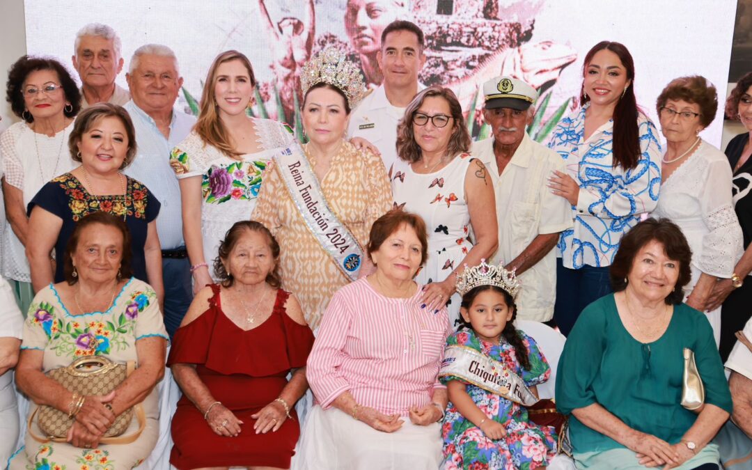 Atenea Gómez Ricalde rinde tributo a fundadores de Isla Mujeres con tradicional desayuno