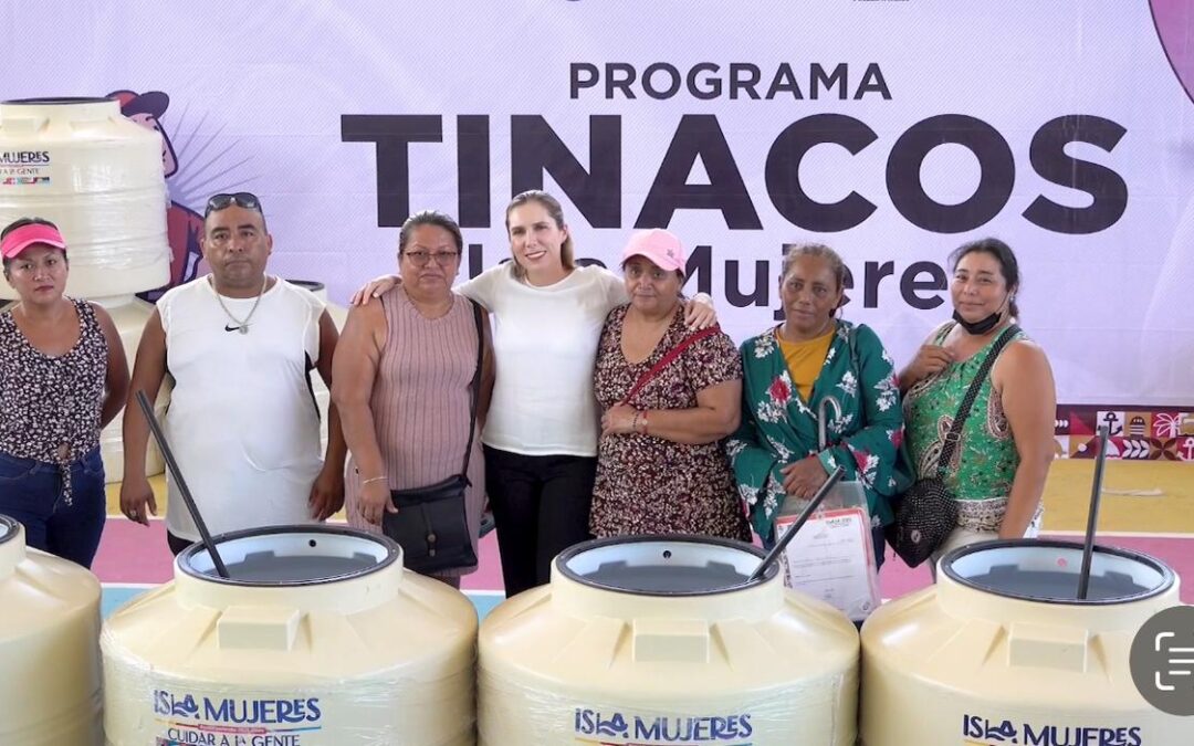 Atenea Gómez Ricalde beneficia a 12 mil isleñas e isleños a través de programas sociales en Isla Mujeres