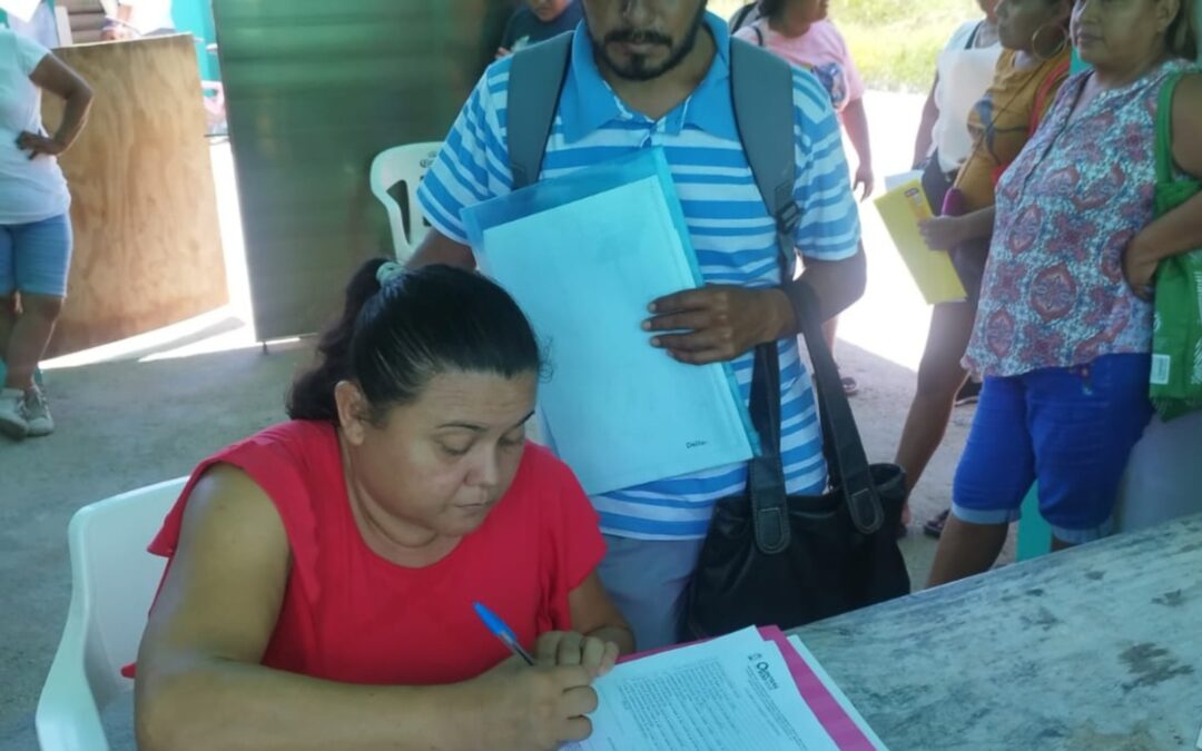 AGEPRO transforma Mahahual: La regularización de tierras avanza para dar certeza jurídica a las familias