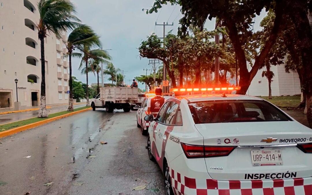 IMOVEQROO activa Operativo Tormenta en Quintana Roo ante el paso del huracán “Helene”