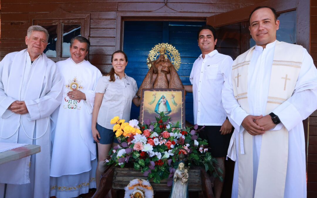 Celebran la tradicional Procesión a Contoy, en honor a la Virgen de la Caridad del Cobre