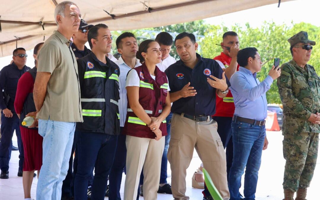 FOMENTA ANA PATY PERALTA CULTURA DE PREVENCIÓN EN SIMULACRO NACIONAL DE PROTECCIÓN CIVIL