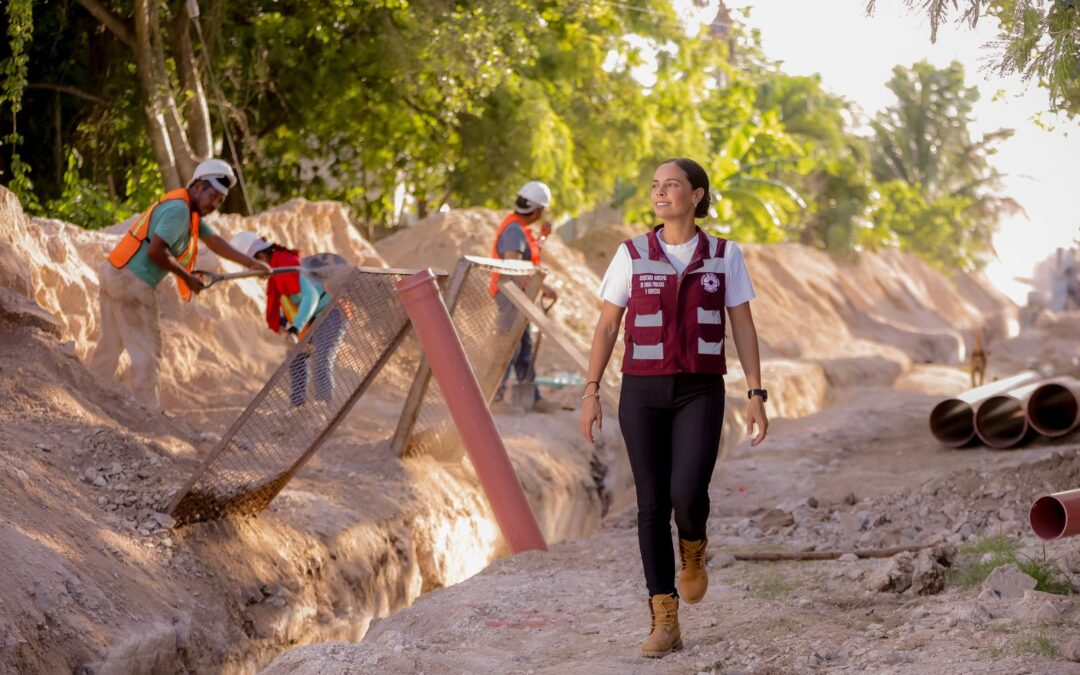 DESTACA ANA PATY PERALTA INVERSIÓN HISTÓRICA EN INFRAESTRUCTURA PÚBLICA PARA CANCÚN