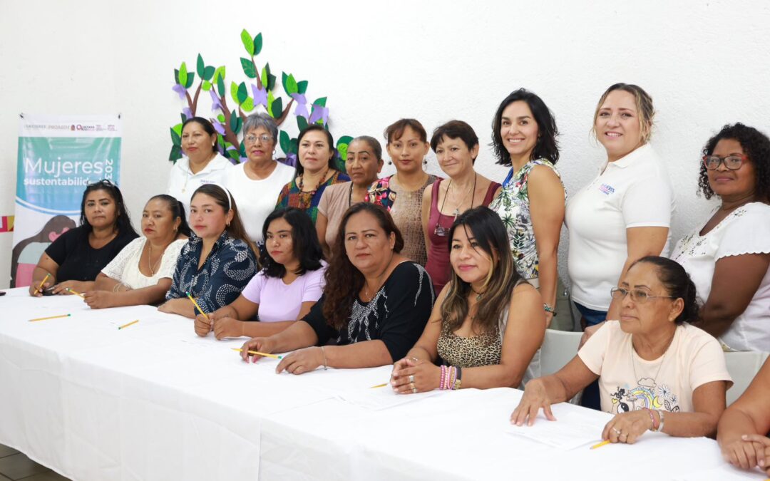 Gobierno Municipal promueve la cultura ambiental entre las mujeres de Zona Continental