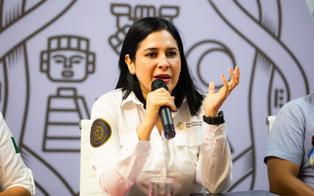 Estefanía Mercado atiende contingencia heredada por acumulación de basura en Solidaridad