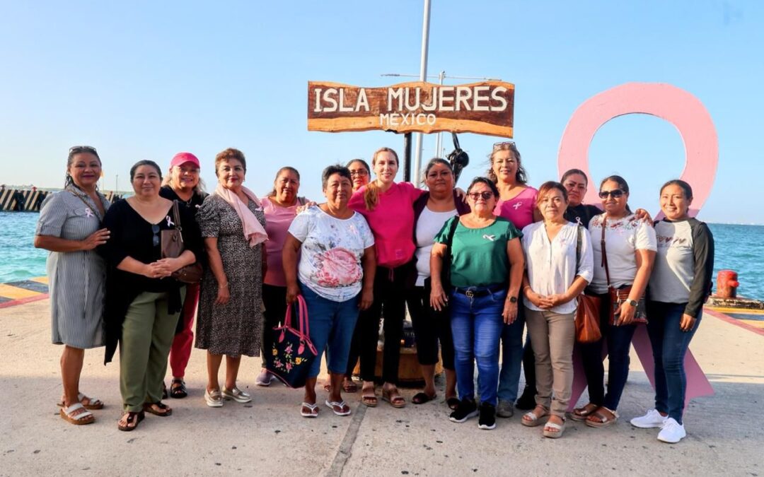 Gobierno de Atenea Gómez Ricalde arranca programa de mastografías gratuitas en Isla Mujeres