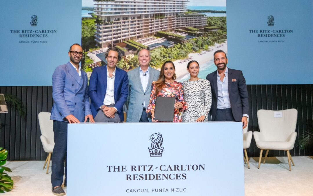 Ritz Carlton anuncia inversión de 400 MDD en Cancún; Mara Lezama destaca la confianza del sector en el Segundo Piso de la Transformación con Claudia Sheinbaum