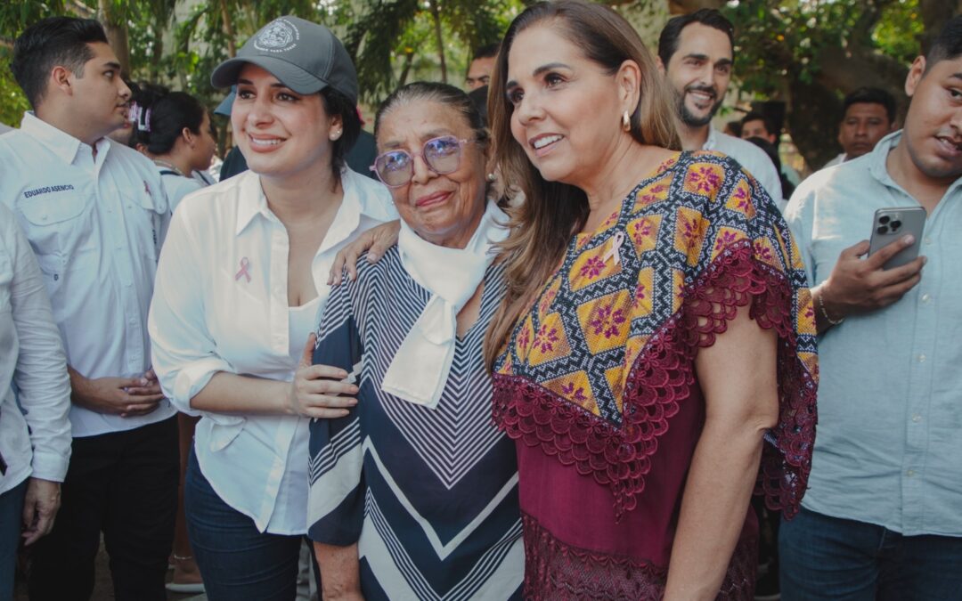 Presentan Estefanía Mercado y Mara Lezama proyecto de rehabilitación del parque Leona Vicario