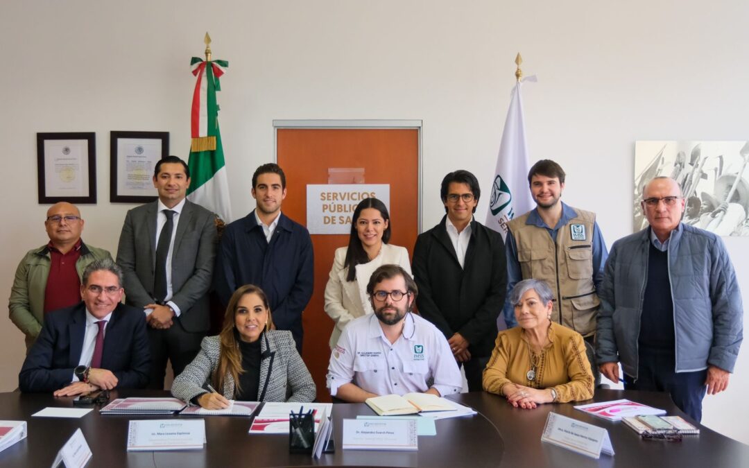 Anuncia Mara Lezama próxima gira con el Doctor Alejandro Svarch, titular del IMSS Bienestar para atender necesidades de los quintanarroenses en el Estado