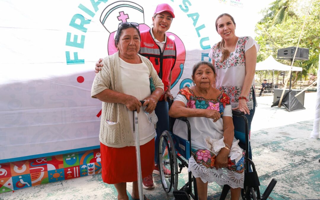 Atenea Gómez Ricalde realiza exitosa gira de trabajo en el poblado de Francisco May