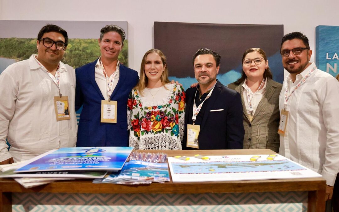 Exitosa participación de Isla Mujeres Pueblo Mágico y Costa Mujeres en el Tianguis Turístico México 2025