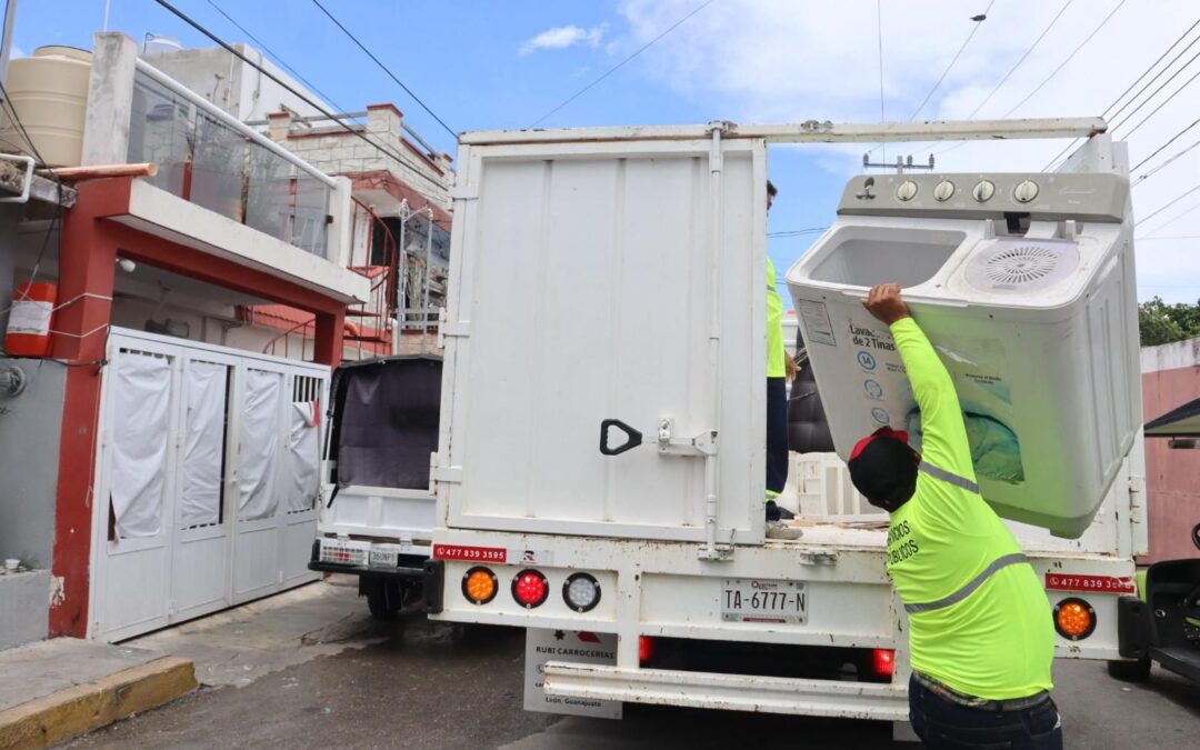 Gobierno de Isla Mujeres refuerza la descacharrización en temporada de lluvias y ciclones