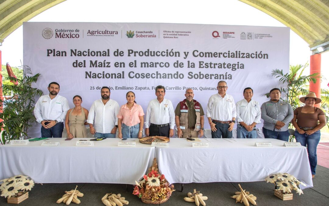 Mary Hernández atestigua el inicio del Plan Nacional de Producción y Comercialización del Maíz en Emiliano Zapata