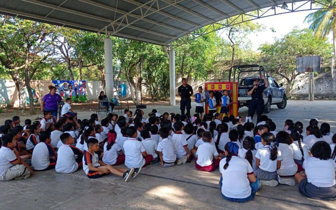 FORTALECE LA SMSCYT CULTURA DE PREVENCIÓN EN CENTROS ESCOLARES