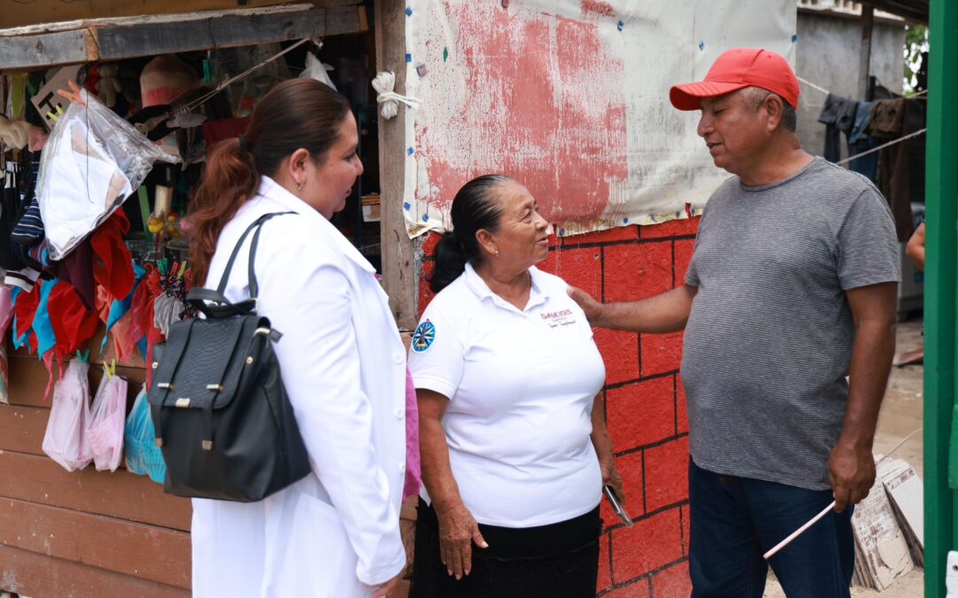 Gobierno Municipal acerca servicios de salud a personas vulnerables a través del Programa Médico en tu Casa