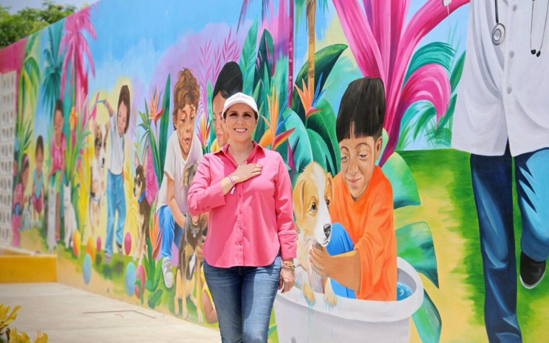 Atenea Gómez Ricalde supervisa los últimos detalles del nuevo Centro de Bienestar Animal