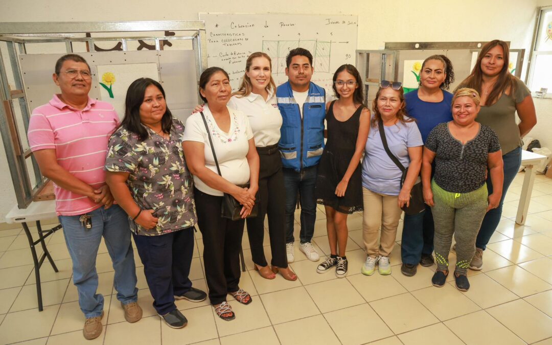 Atenea Gómez Ricalde impulsa capacitación en oficios no tradicionales para empoderar a las mujeres isleñas