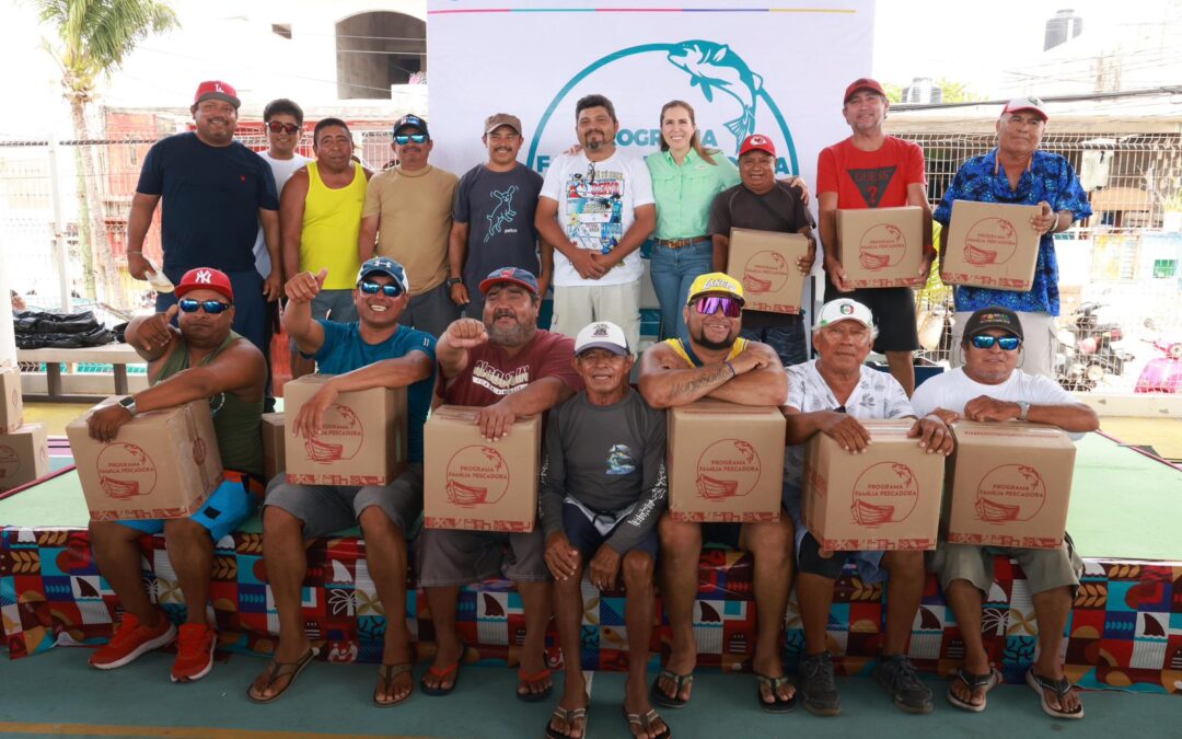 Gobierno Municipal entrega apoyos alimentarios del Programa “Familia Pescadora 2025”