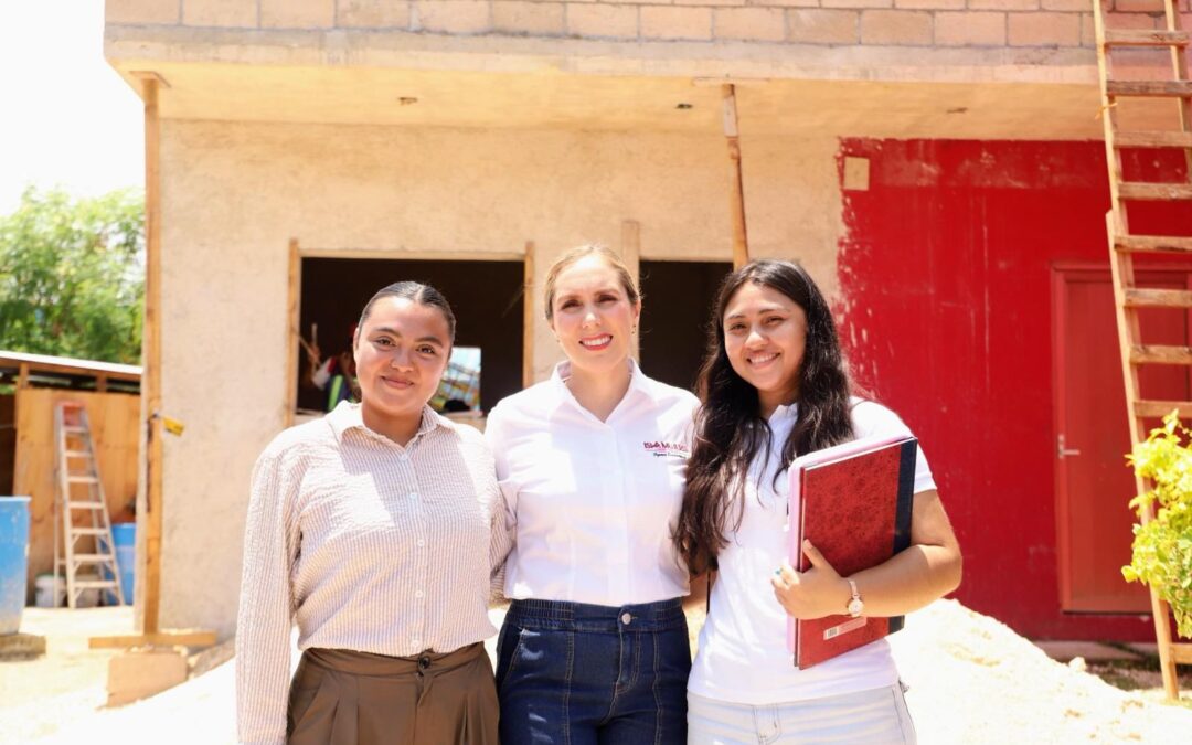 Atenea Gómez Ricalde supervisa avances del nuevo Centro de Control y Prevención contra la Diabetes en Isla Mujeres