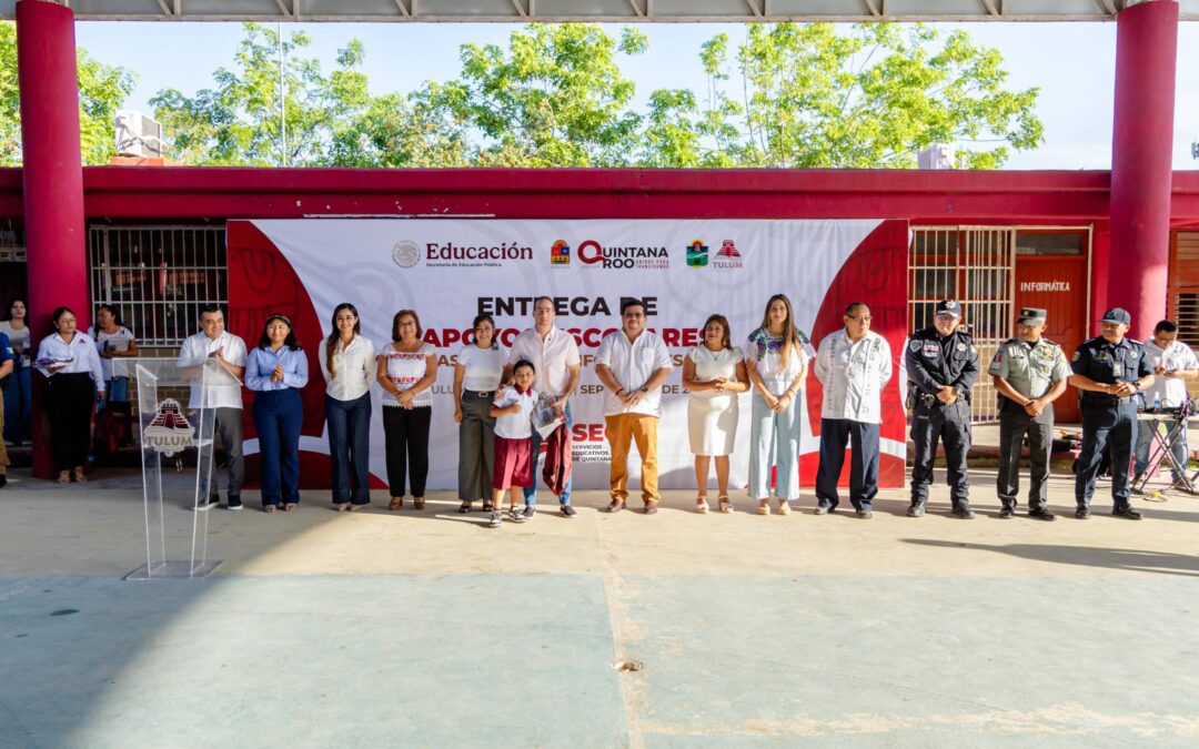 TULUM PROTEGE A SUS ESTUDIANTES CON SU PROTOCOLO “ESCUELA SEGURA”