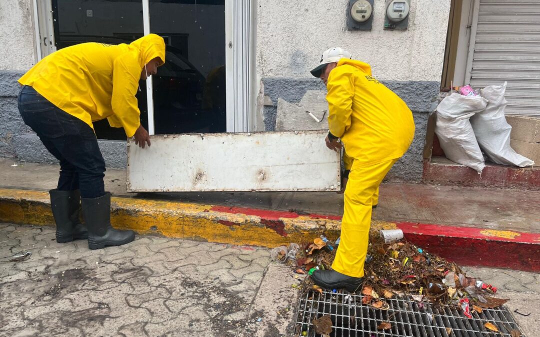 Gobierno de Isla Mujeres refuerza trabajos ante lluvias registradas por la onda tropical número 33