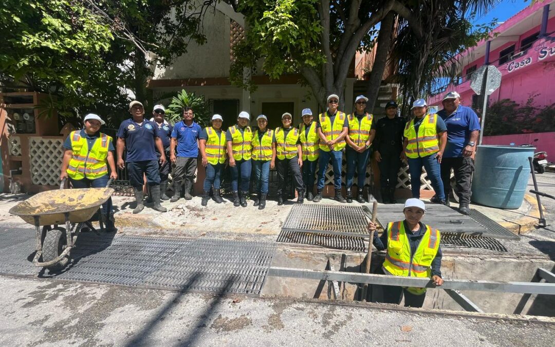 Gobierno de Isla Mujeres refuerza acciones preventivas ante pronóstico de temporal de lluvias