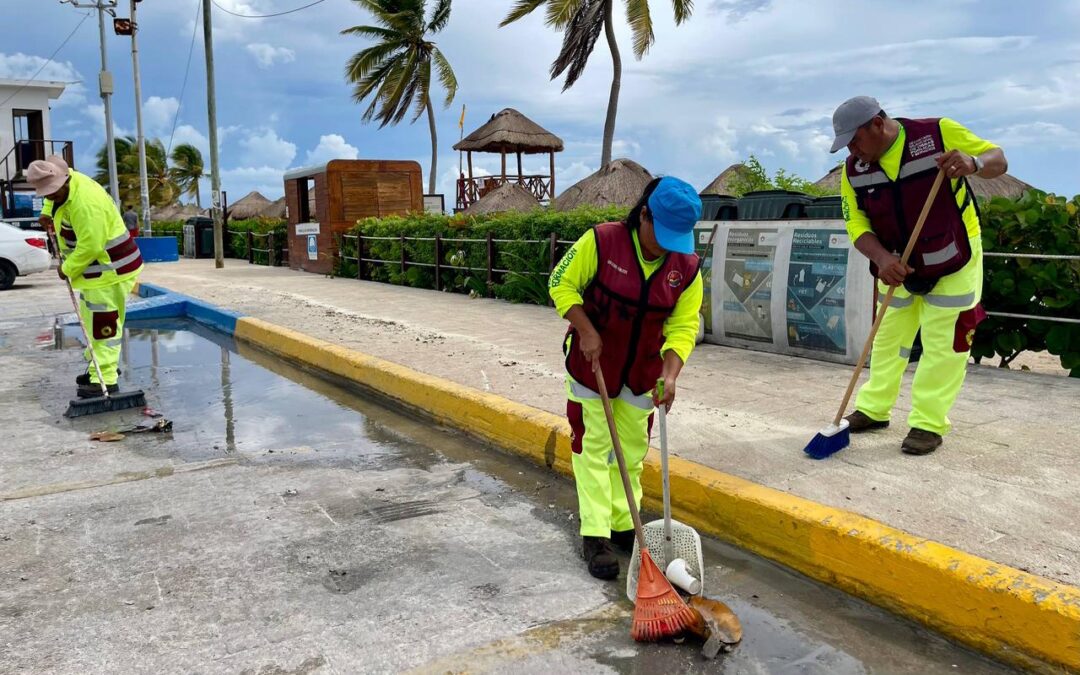 INTENSIFICA GOBIERNO DE BJ LABORES PREVENTIVAS EN CALLES Y AVENIDAS PARA EVITAR ENCHARCAMIENTOS