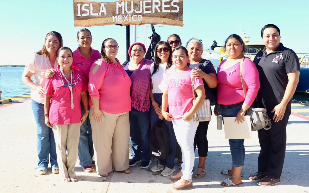 Gobierno de Isla Mujeres continúa con el Programa de Mastografías Gratuitas en el marco de “Octubre Rosa”