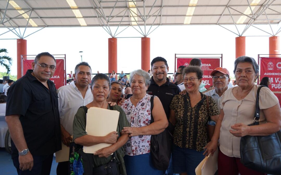 La AGEPRO participó en la Audiencia Pública La Voz del Pueblo realizada en Cancún, encabezada por la gobernadora Mara Lezama Espinosa.