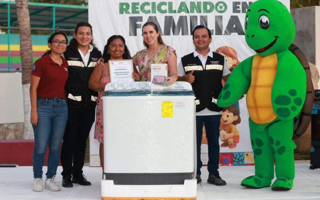 Gobierno de Isla Mujeres lanza convocatoria del concurso “Reciclando en Familia” para impulsar la cultura del reciclaje
