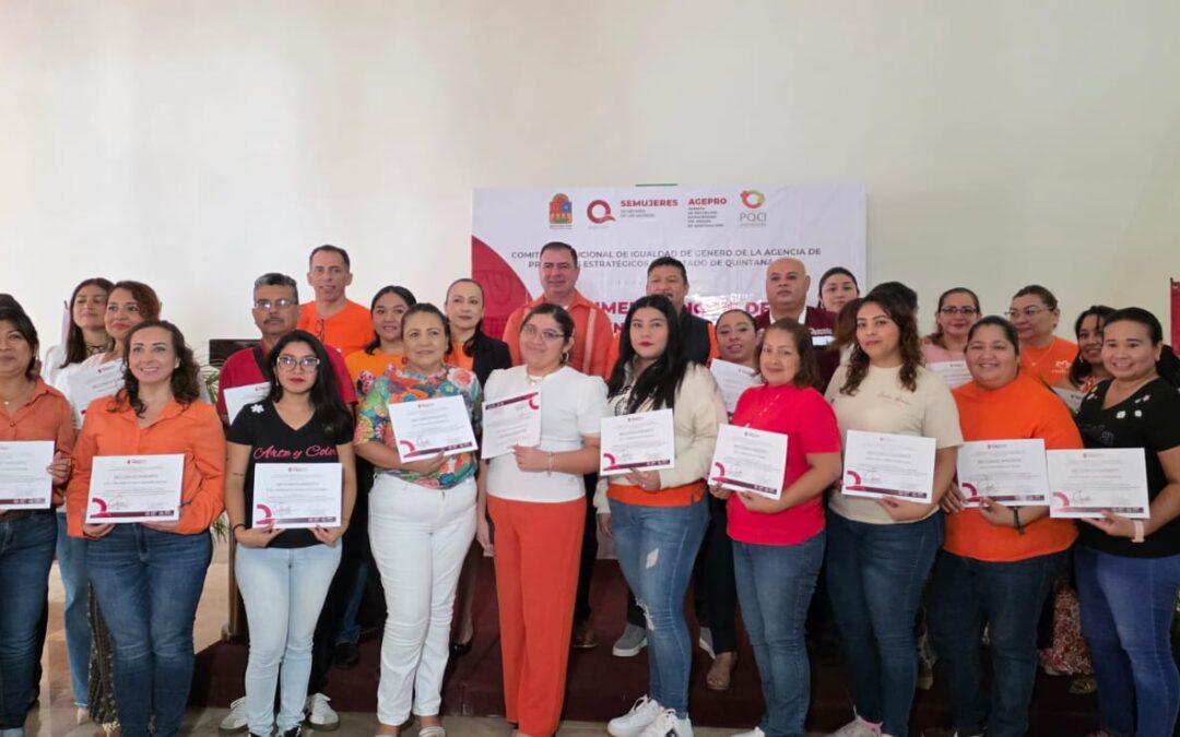Fomentan en AGEPRO la autonomía financiera con el Primer Tianguis del Emprendimiento en el marco del Día Internacional de la Eliminación de la Violencia contra la Mujer