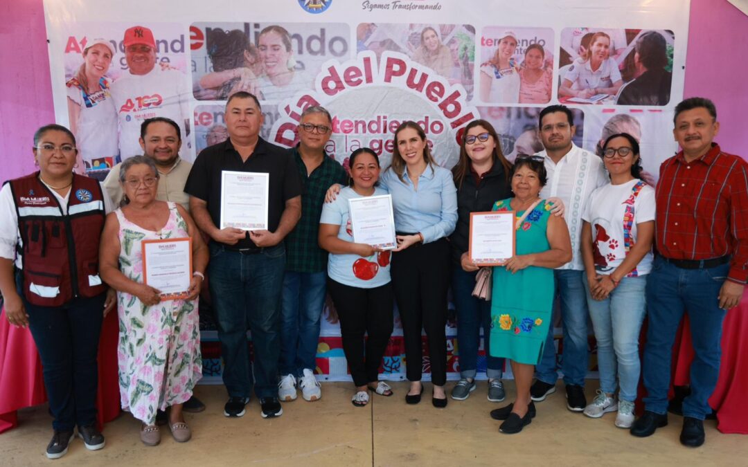 Gobierno de Isla Mujeres instala Comités Vecinales en las colonias Miraflores y Lol-Be para fortalecer la participación ciudadana