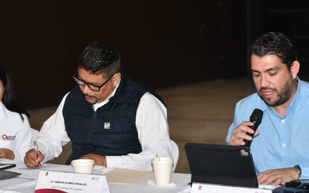 Revisa y valida Junta de Gobierno de AGEPRO acciones para optimizar la gestión territorial del Estado