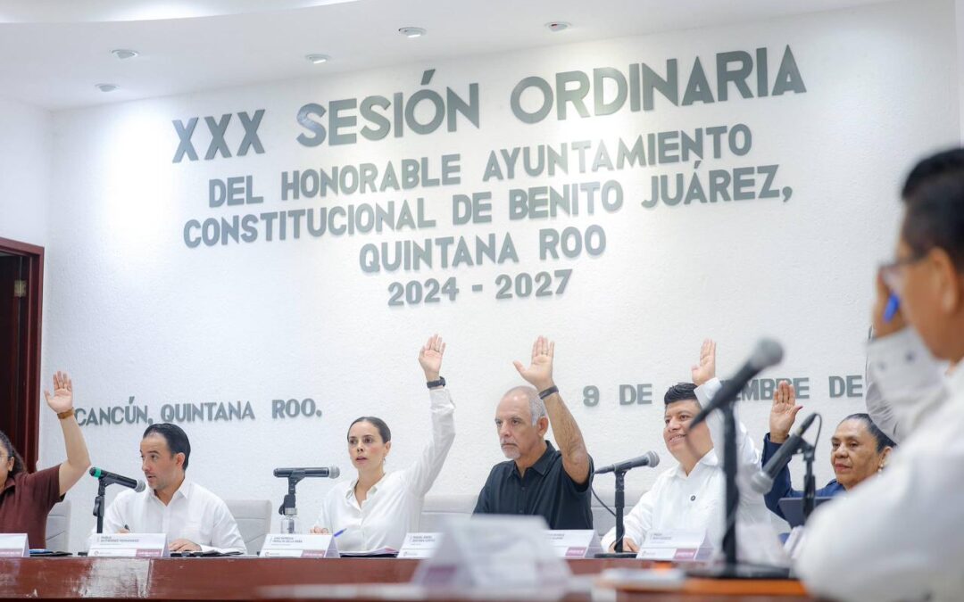 RECONOCE ANA PATY PERALTA IMPORTANTE LABOR DE TIANGUISTAS EN CANCÚN, COMO MEDIO DE AUTOEMPLEO Y ABASTO EN LA CIUDAD