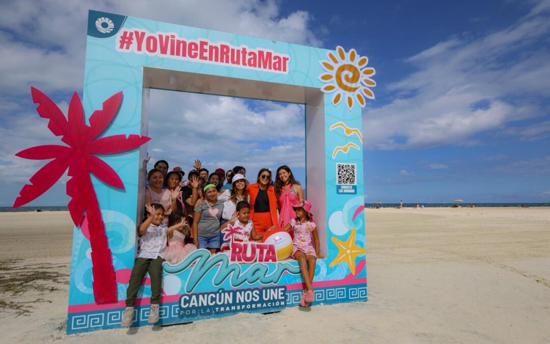 LANZA ANA PATY PERALTA PROYECTO “RUTA MAR”, EL TRANSPORTE DE LA JUSTICIA SOCIAL HACIA LAS PLAYAS DE CANCÚN