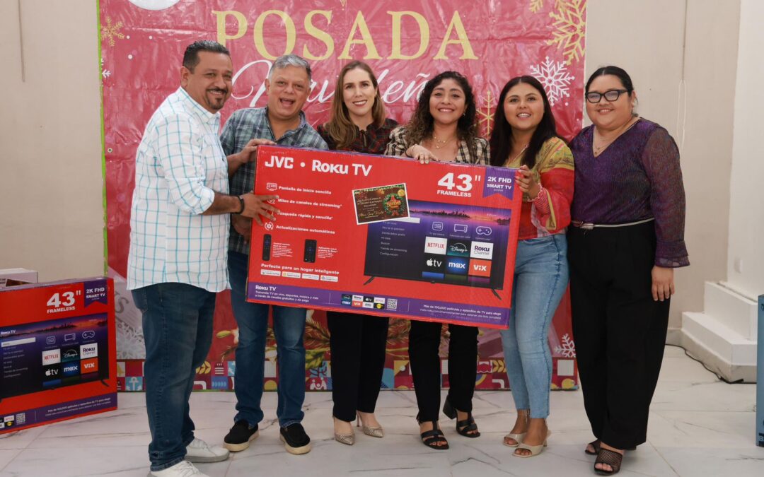 Atenea Gómez Ricalde celebra posada navideña con medios de comunicación en reconocimiento a su labor informativa