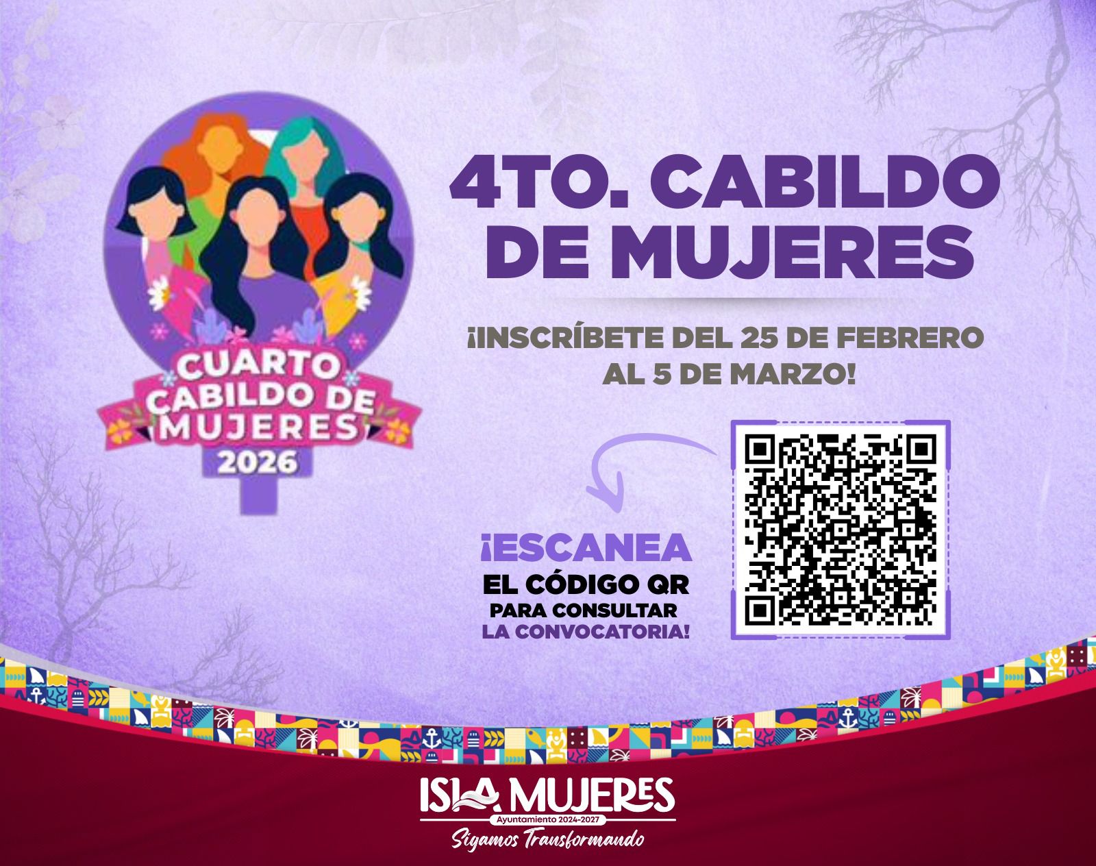 Atenea Gómez Ricalde convoca a isleñas a participar en la Cuarta Edición del Cabildo de Mujeres 2026